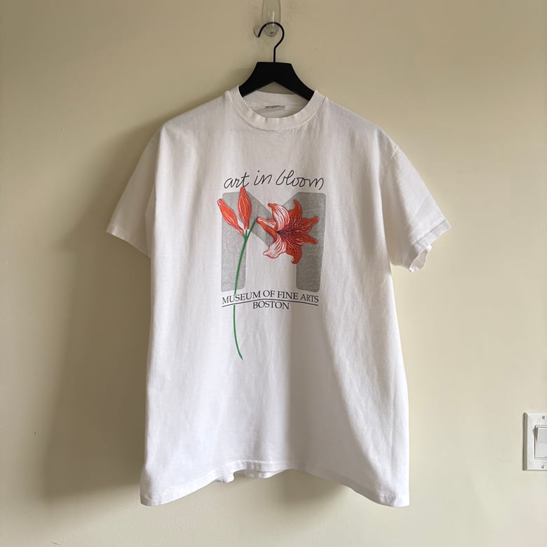 Image of MFA Boston 'Art in Bloom' T-Shirt (Orange Flower)