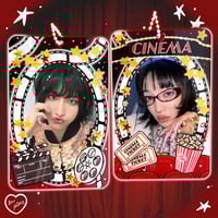 Image 1 of i'll see you at the movies Double Sided Acrylic Photocard Holder