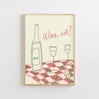 Image 1 of Lámina Wine not de Byalmaklub