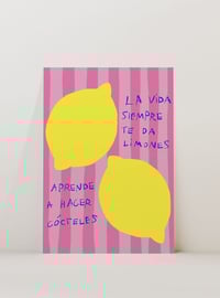 Image 2 of  Lámina Limones de Byalmaklub