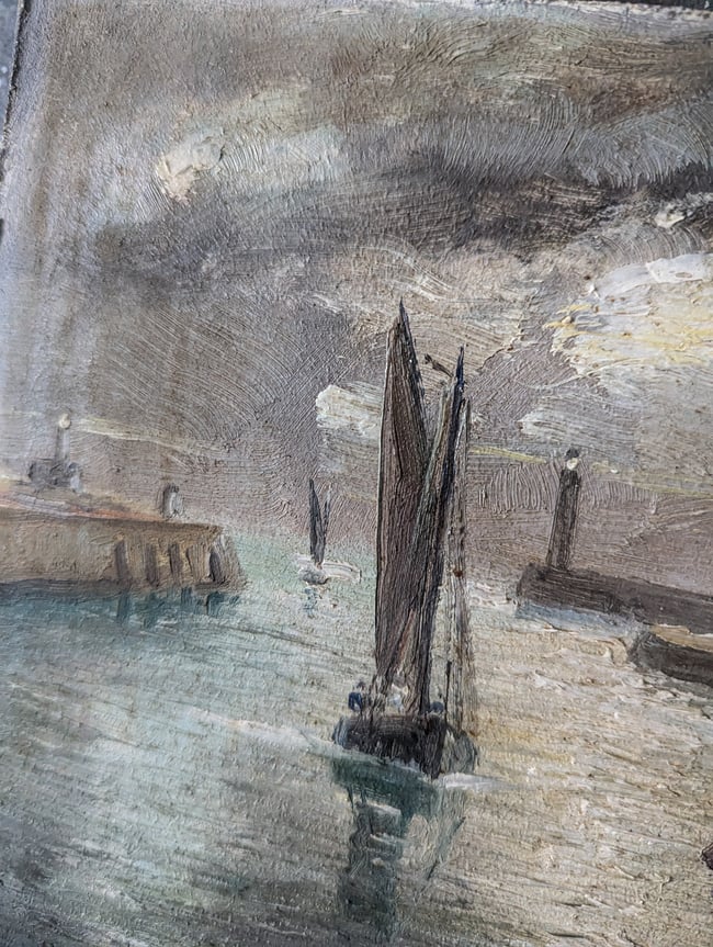 Le port de la Chaume.  