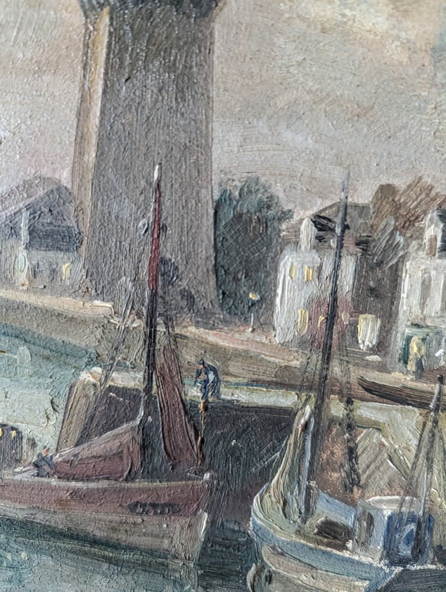 Le port de la Chaume.  