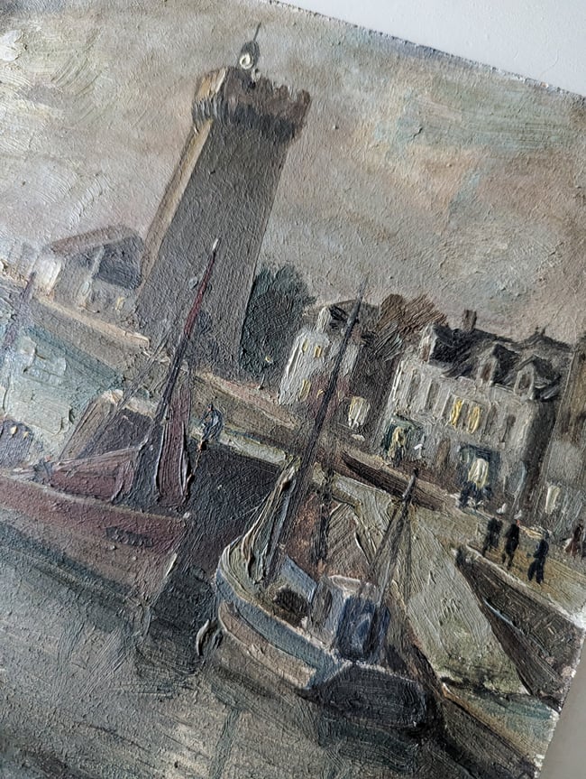 Le port de la Chaume.  