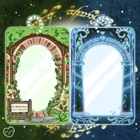 Image 2 of PREORDER: lotr courage is found in unlikely places Double Sided Acrylic Photocard Holder