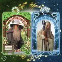 Image 5 of PREORDER: lotr courage is found in unlikely places Double Sided Acrylic Photocard Holder