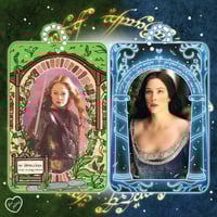 Image 4 of PREORDER: lotr courage is found in unlikely places Double Sided Acrylic Photocard Holder