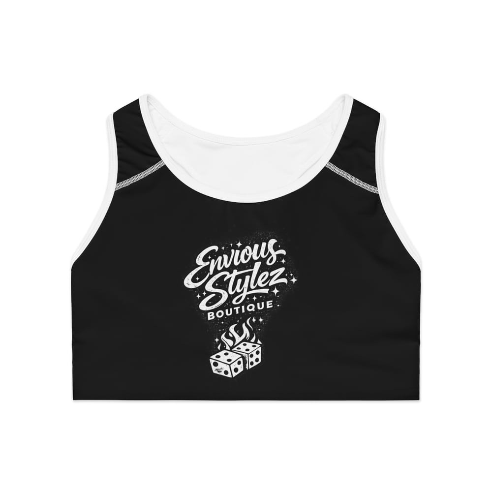Image of Envious Stylez Boutique Sports Bra — 'Rare. Bold. Unforgettable.' Activewear