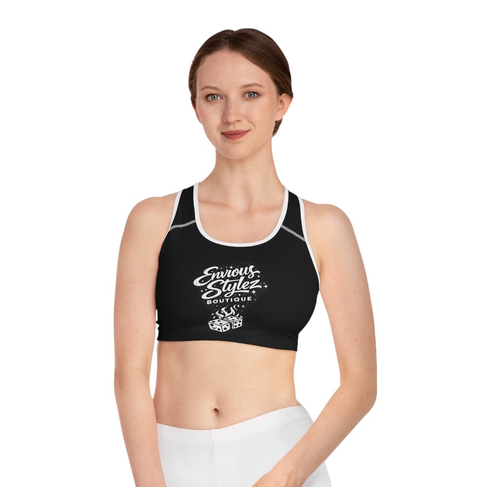 Image of Envious Stylez Boutique Sports Bra — 'Rare. Bold. Unforgettable.' Activewear