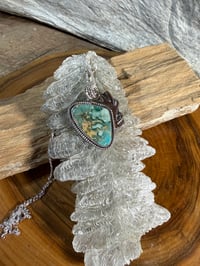 Image 1 of Montezuma Royston Elk Antler necklace