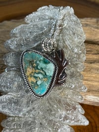 Image 4 of Montezuma Royston Elk Antler necklace