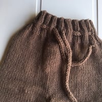 Image 3 of Wool blend brown pants 6m