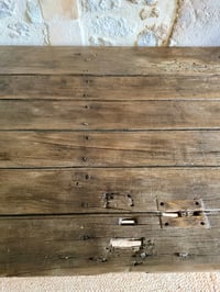 Image 13 of Bureau de ferme en bois - Meuble ancien restauré