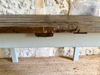 Image 14 of Bureau de ferme en bois - Meuble ancien restauré