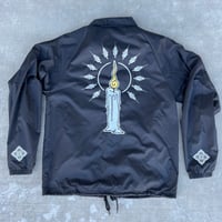 Image 2 of “Thousand Candles” Oversized Black Coach Jacket