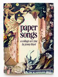 Image 1 of ‘paper songs’ n° 1 – full colour, twenty-page collage art zine, first edition