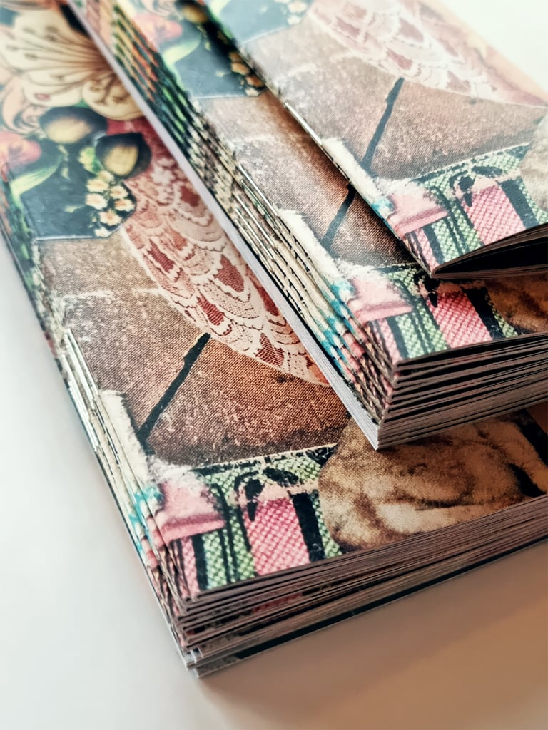 ‘paper songs’ n° 1 – full colour, twenty-page collage art zine, first edition Image 3