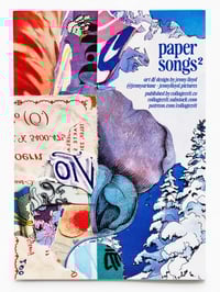 Image 5 of ‘paper songs’ n° 2 – vibrant twenty-page collage art zine, second edition