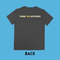 Image 2 of Puffs Tee 64000 (Heather Dark Grey)