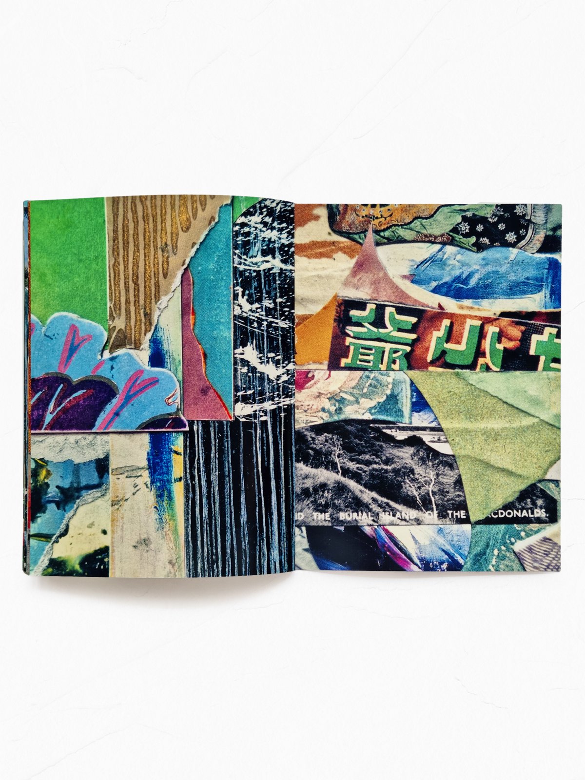 paper songs' n° 2 – vibrant twenty-page collage art zine, second