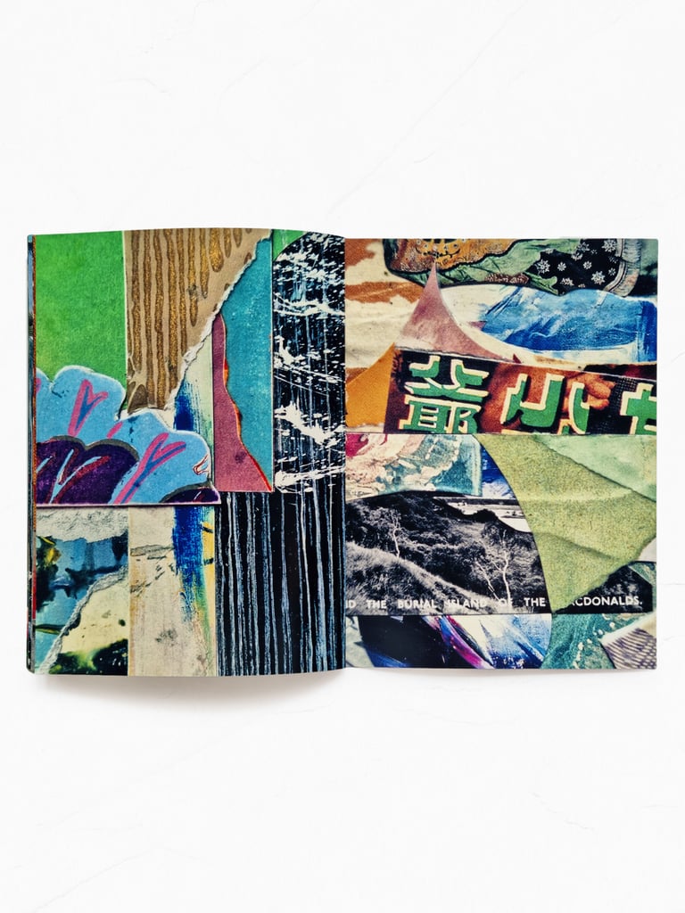 ‘paper songs’ n° 2 – vibrant twenty-page collage art zine, second edition Image 2