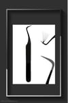TCB S CURVED FIBER TIP TWEEZER