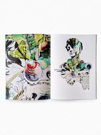 Image 2 of ‘myriad muses,’ a februllage zine – magical collage character clusters