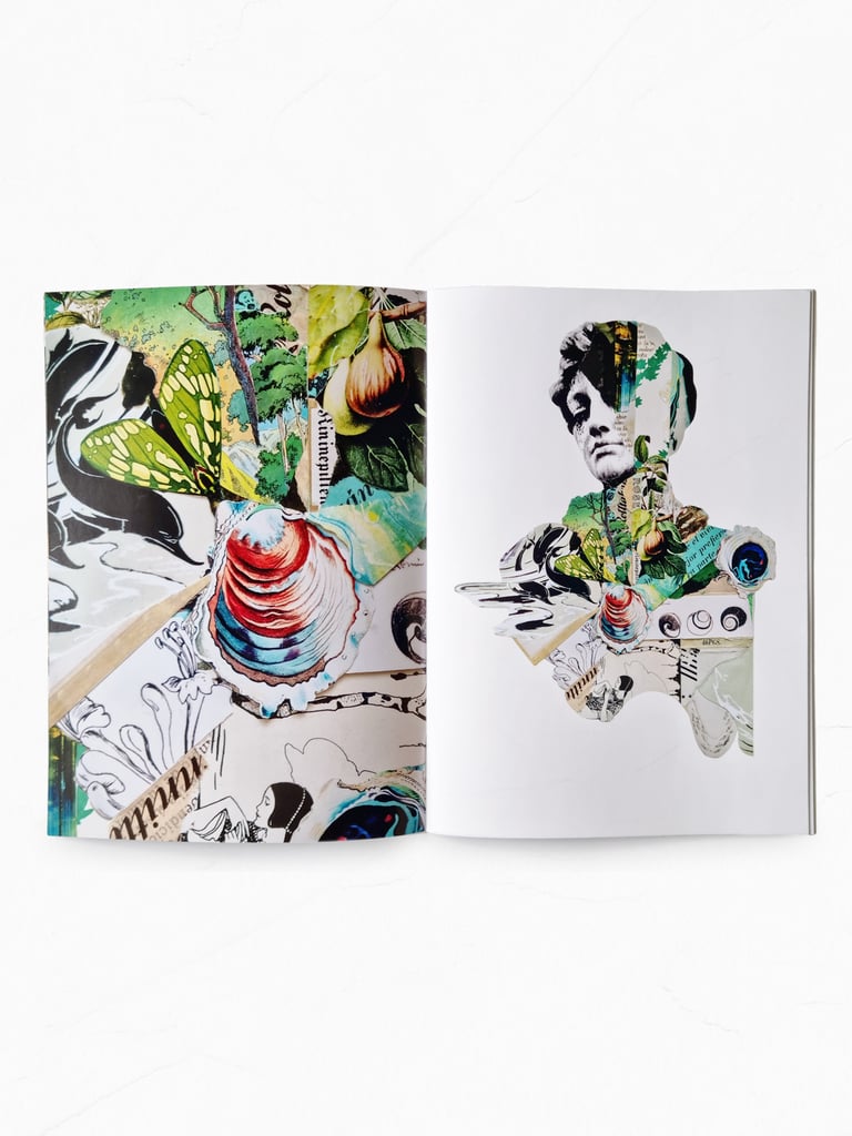 ‘myriad muses,’ a februllage zine – magical collage character clusters Image 2