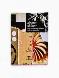 Image 1 of ‘abstract alchemy’ mini zine – shape and colour collage chemistry