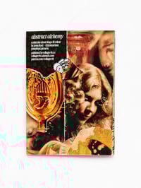 Image 5 of ‘abstract alchemy’ mini zine – shape and colour collage chemistry