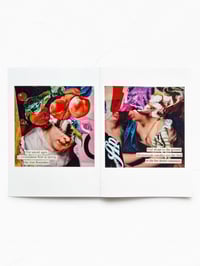 Image 4 of ‘hidden gems’ mini zine – ‘fruits of the desert’ haiku collage portraits