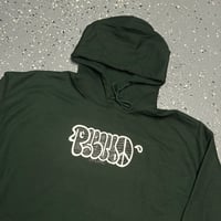 Image 2 of Pseudo Mane Hoodie Green