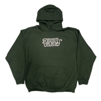 Image 1 of Pseudo Mane Hoodie Green