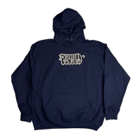 Image 1 of Pseudo Mane Hoodie Blue