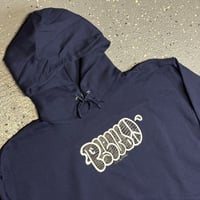 Image 2 of Pseudo Mane Hoodie Blue