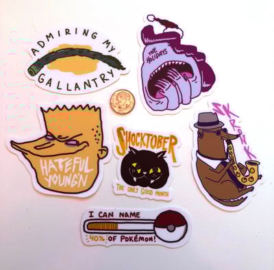 Image of Sticker Club, Set 1