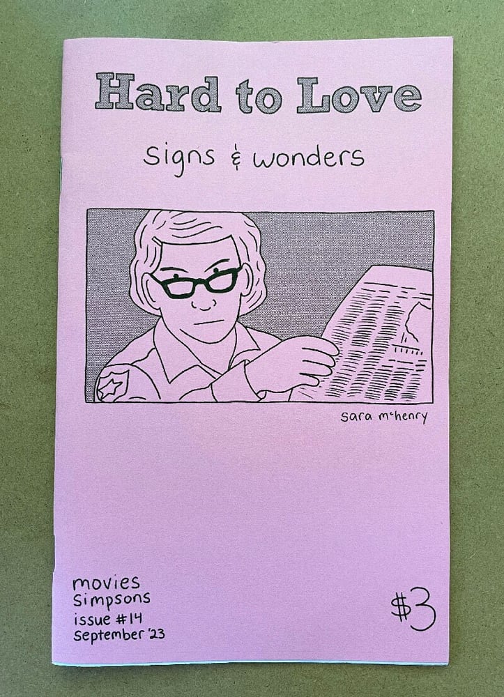 Image of Hard to Love #14, Signs and Wonders, by Sara McHenry