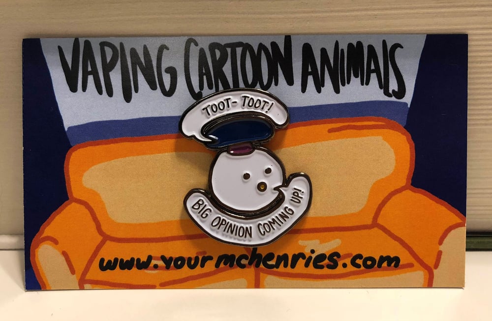 Image of Toot-Toots Enamel Pin