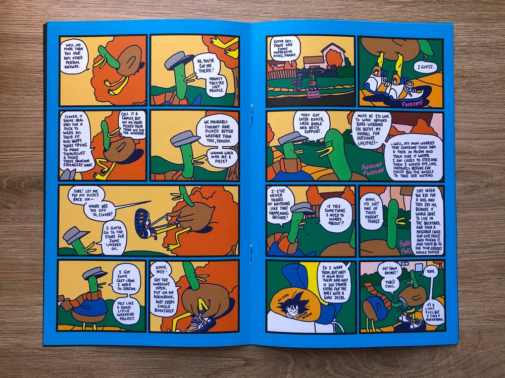 Image of Fancy Orange Pops, a comic by Tom McHenry