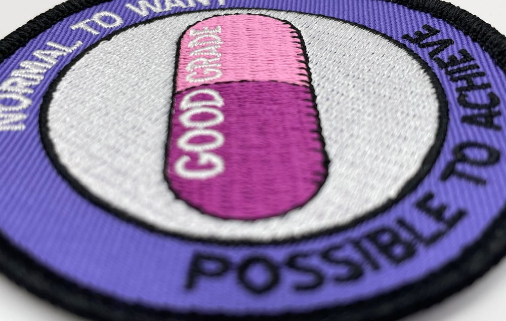 Image of Normal to Want, Possible to Achieve patch