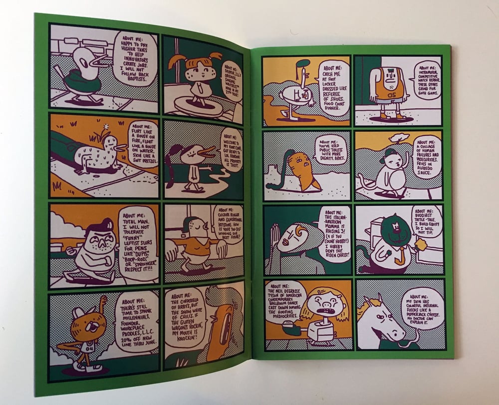 Image of Dupis, a comic by Tom McHenry