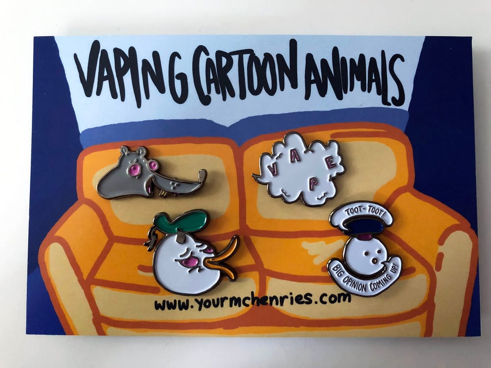 Image of Toot-Toots Enamel Pin