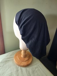 Image 2 of Certified Organic Cotton Stretchy Wrap in Black