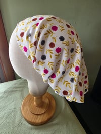 Image 3 of Pure Cotton Stretchy Wrap in Ditzy Roses