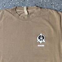 Image 3 of Peace Tee Brown