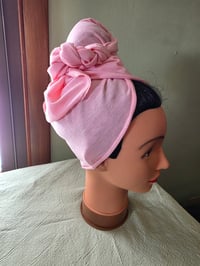 Image 1 of Pure Cotton Extra Long Rectangular Scarf in Pink