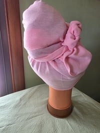 Image 3 of Pure Cotton Extra Long Rectangular Scarf in Pink