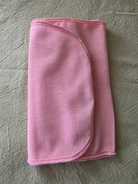 Image 4 of Pure Cotton Extra Long Rectangular Scarf in Pink
