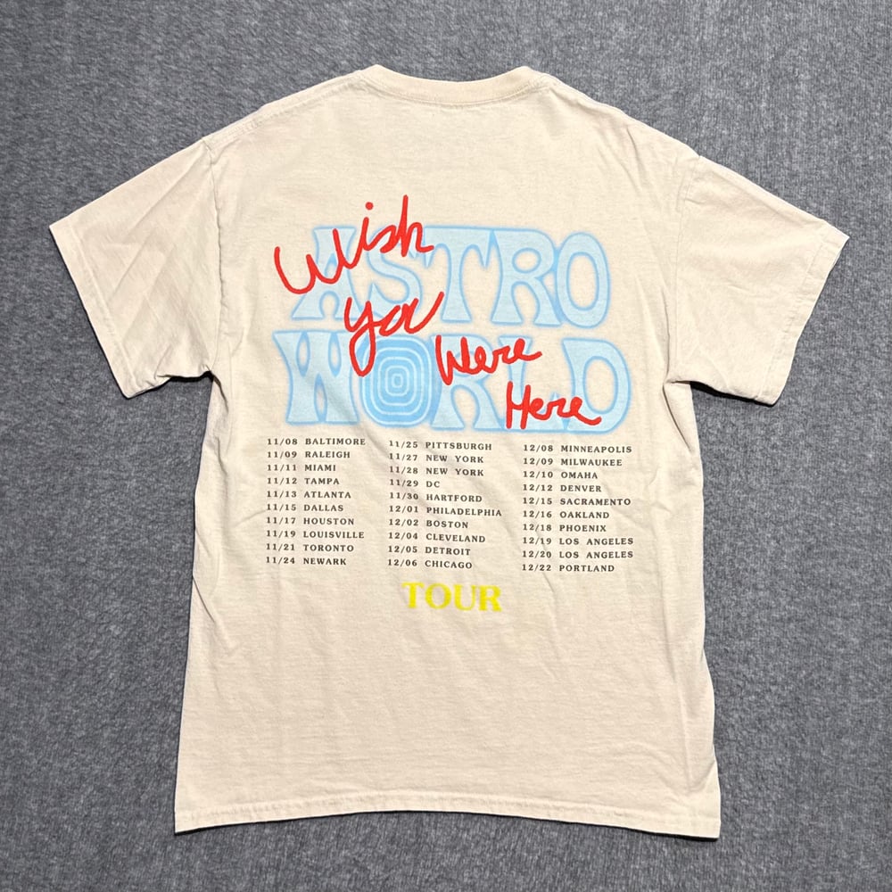 Image of Astro World Sicko Mode Tour Graphic Tee (S)