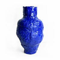 Image 1 of Textured Vase #02 Every Day Blue