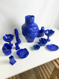 Image 4 of Textured Vase #02 Every Day Blue